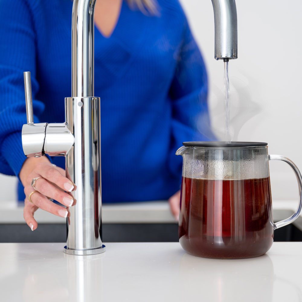 A Person Making Tea